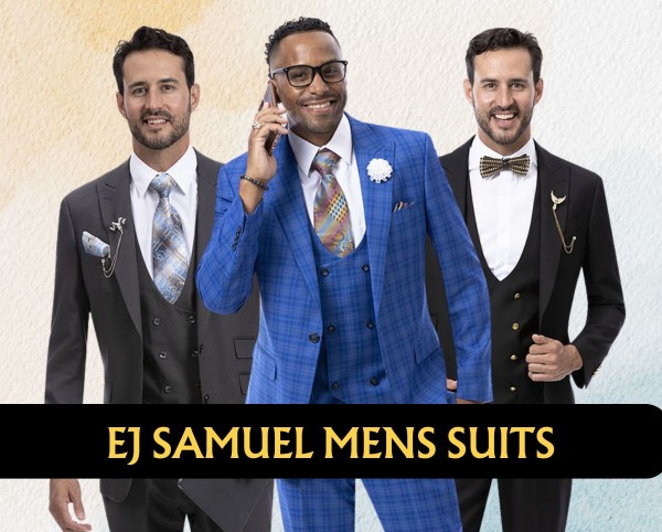 EJ Samuel Mens Suits And Blazers 2025